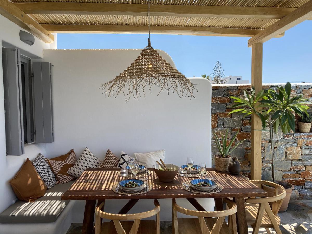 Villa Ypsilon Naxos - Luxury Holiday House With Amazing Sea View & Private Pool Agia Anna  Zewnętrze zdjęcie